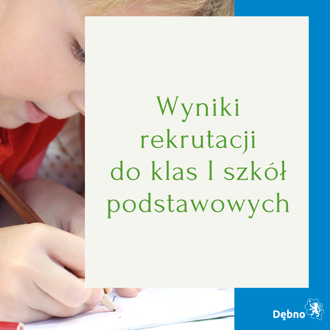 Powiększ grafikę wyniki rekrutacji do klas I szkół podstawowych