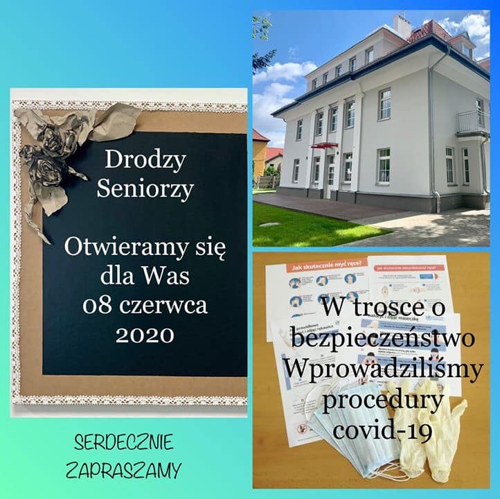 Powiększ baner drodzy seniorzy otwieramy się dla was