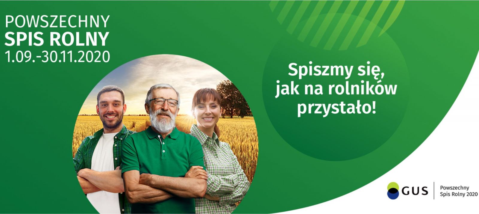 Powiększ baner Spis Rolny 2020. 