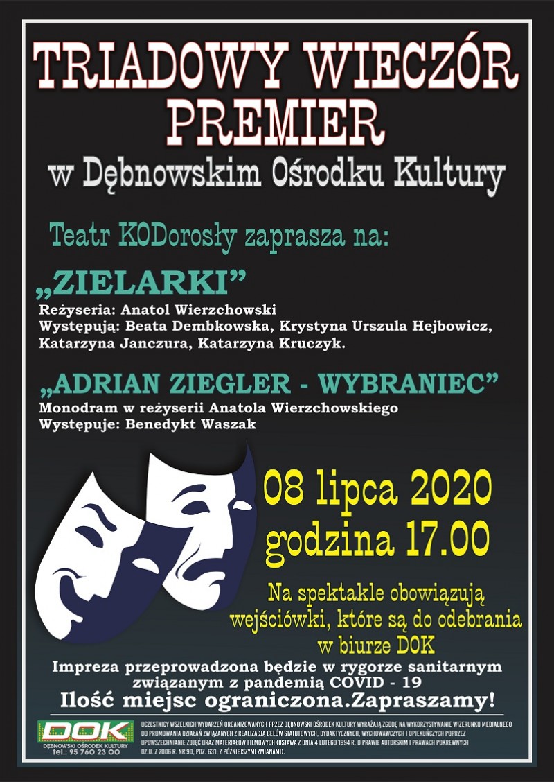 Powiększ plakat. Pełna treść w informacji 