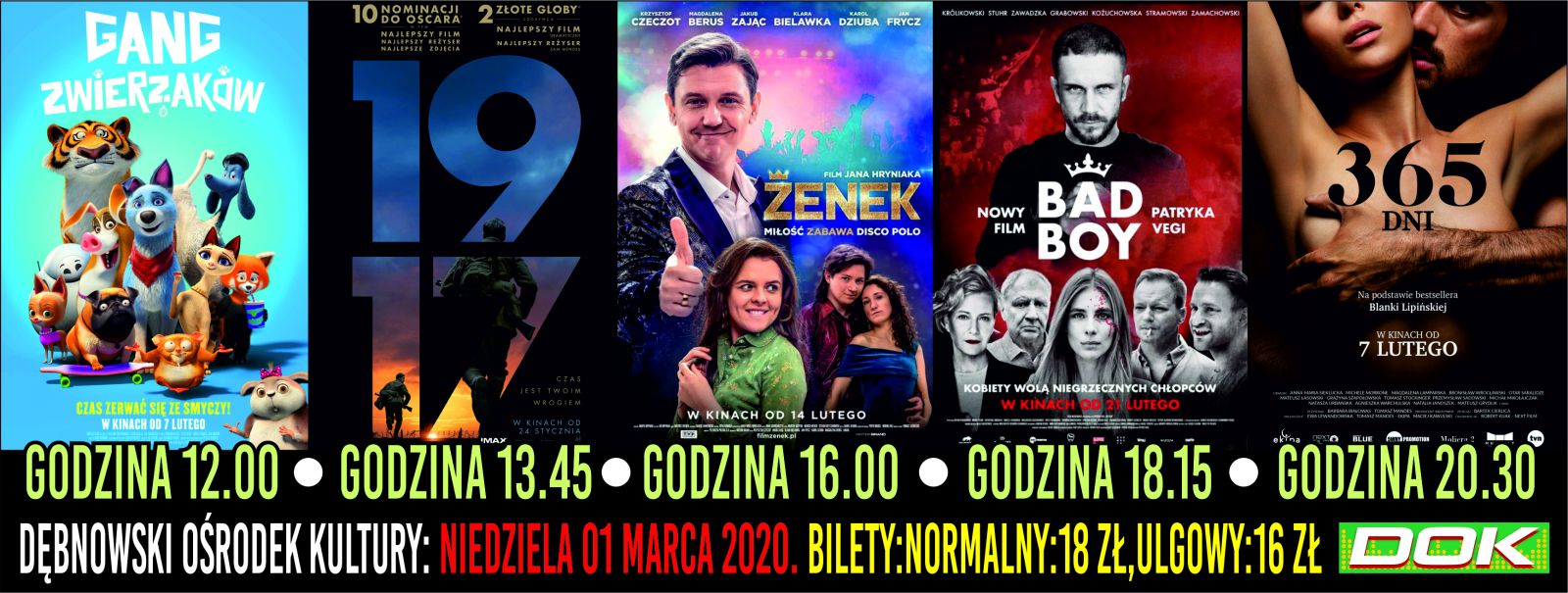 Powiększ baner promujący kino