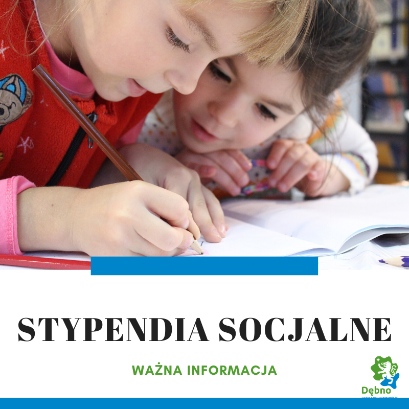 Powiększ baner Stypendia socjalne ważna informacja. 