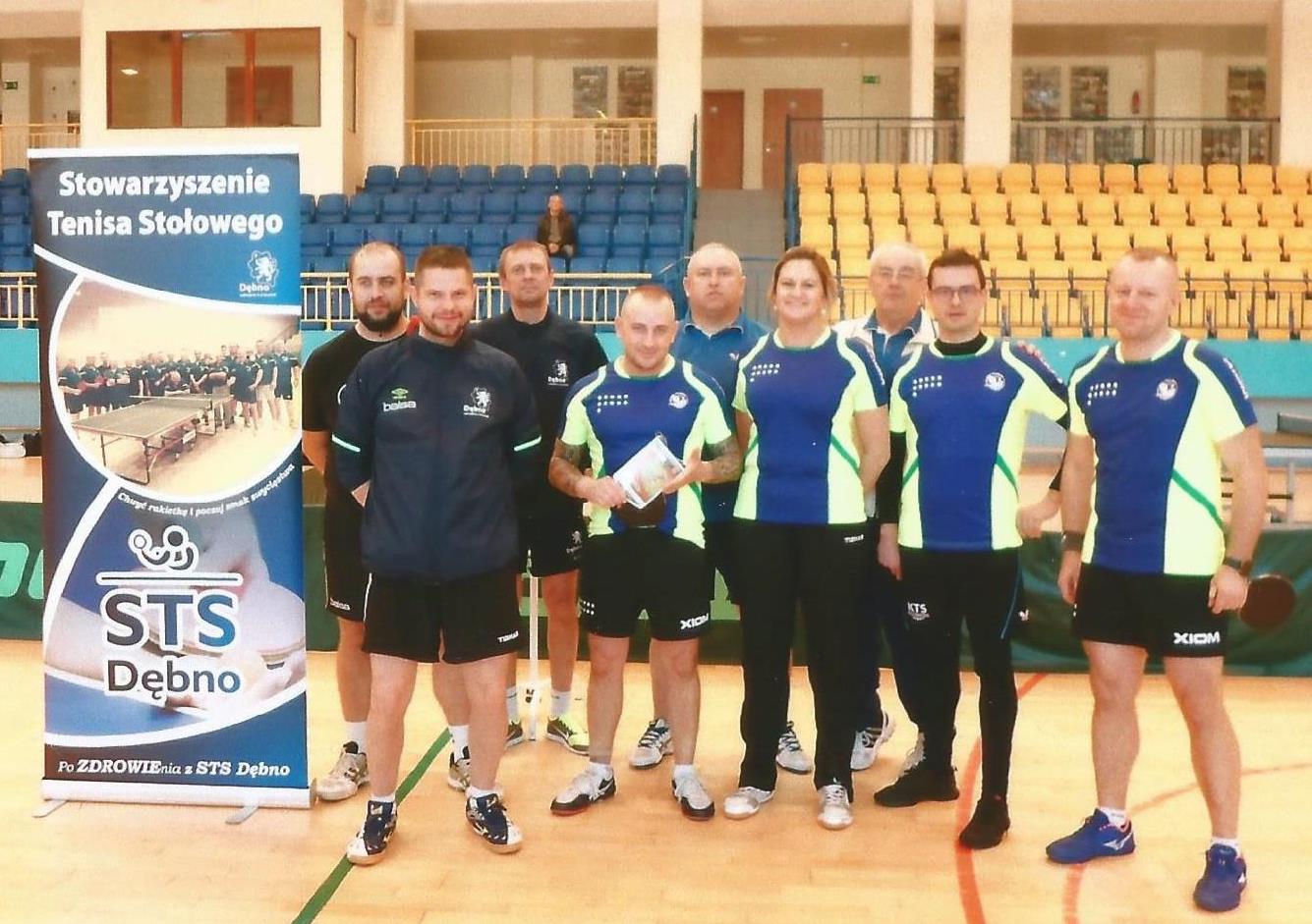 Powiększ zdjęcie. Zwycięski mecz z ostatniej kolejki III ligi STS Dębno - LUKS Gryfice 7:3