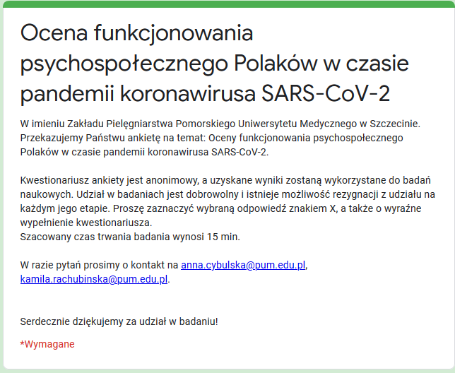 Powiększ zrzut ankieta