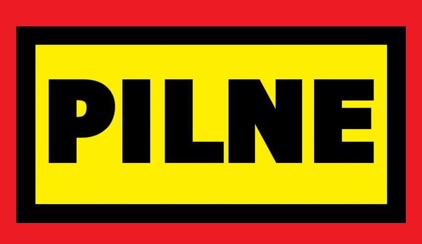Powiększ napis PILNE