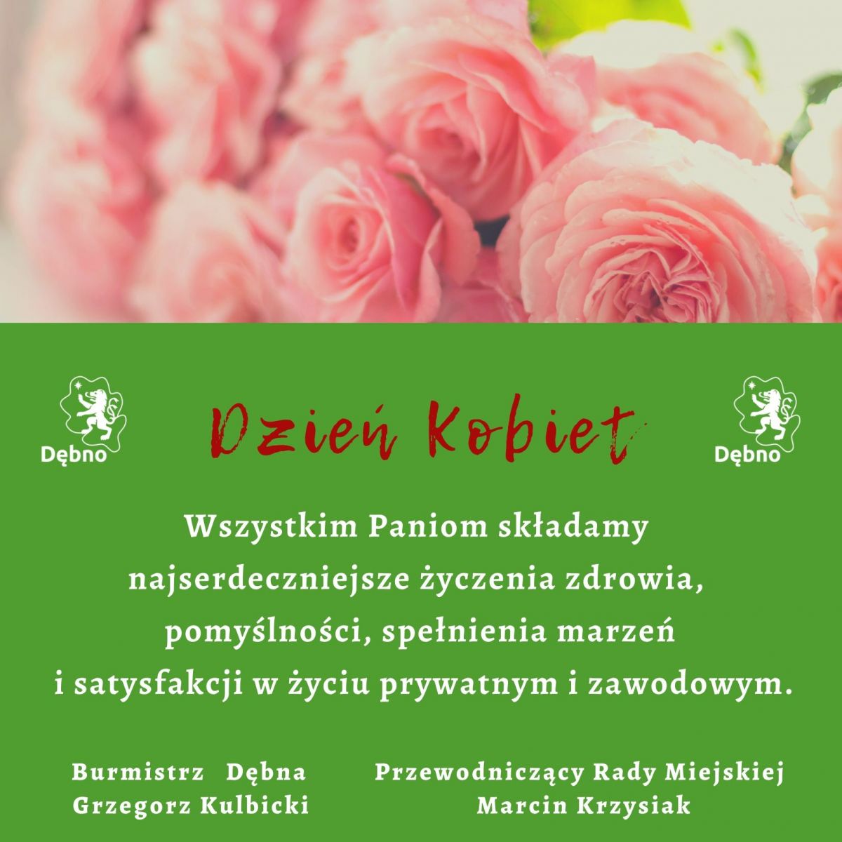 Życzenia z okazji Dnia Kobiet