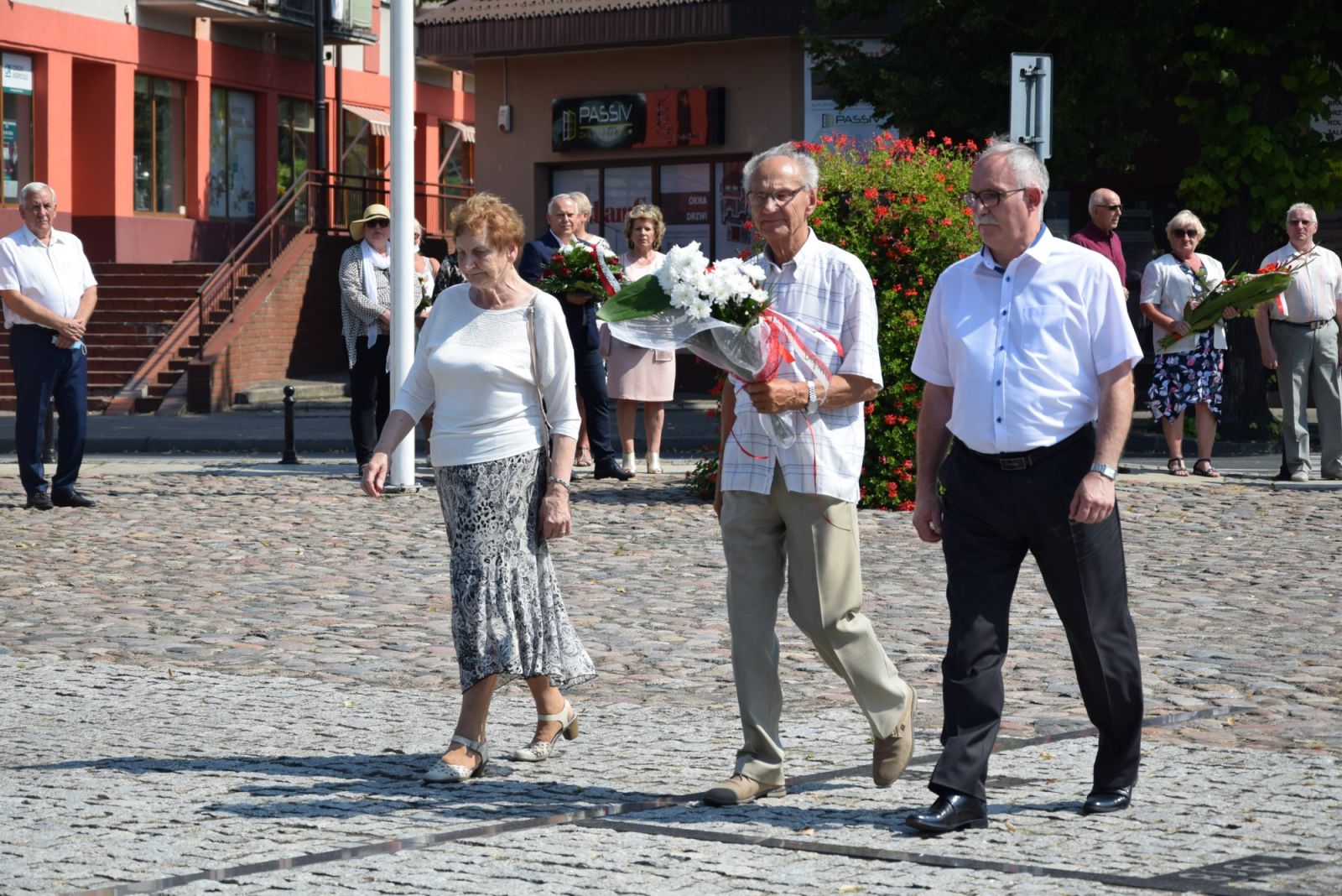 Przedstawiciele koła kombatantów