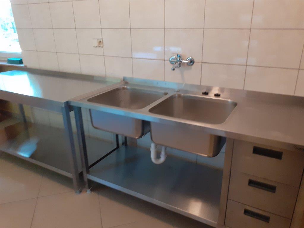 Nowy blat kuchenny w świetlicy