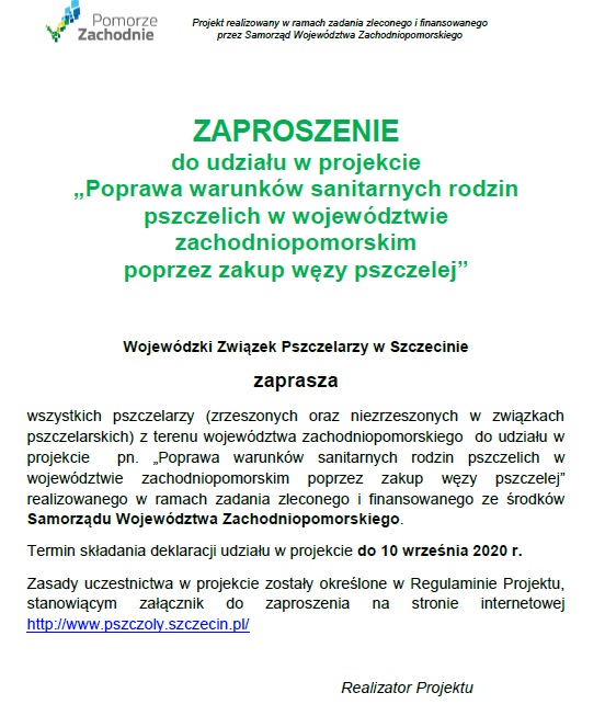 Powiększ zaproszenie. Pełna treść w informacji