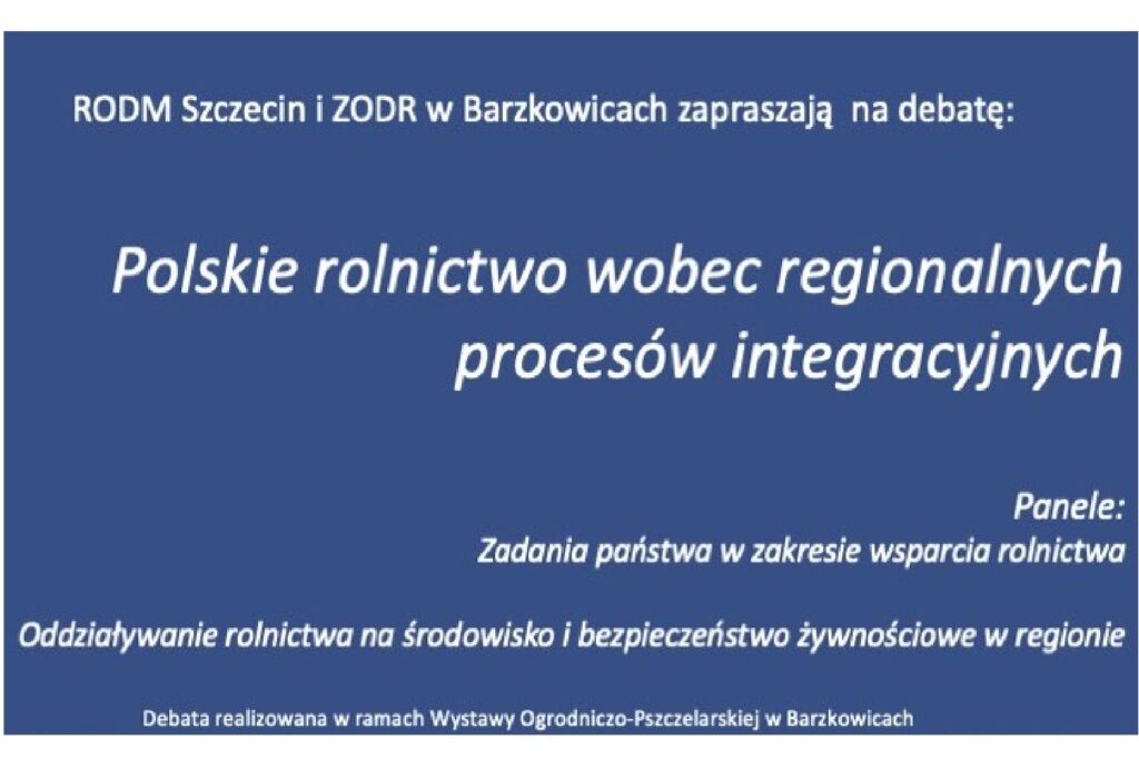 Powiększ baner. Niebieskie tło na nim treść o debacie. Pełna treść w informacji