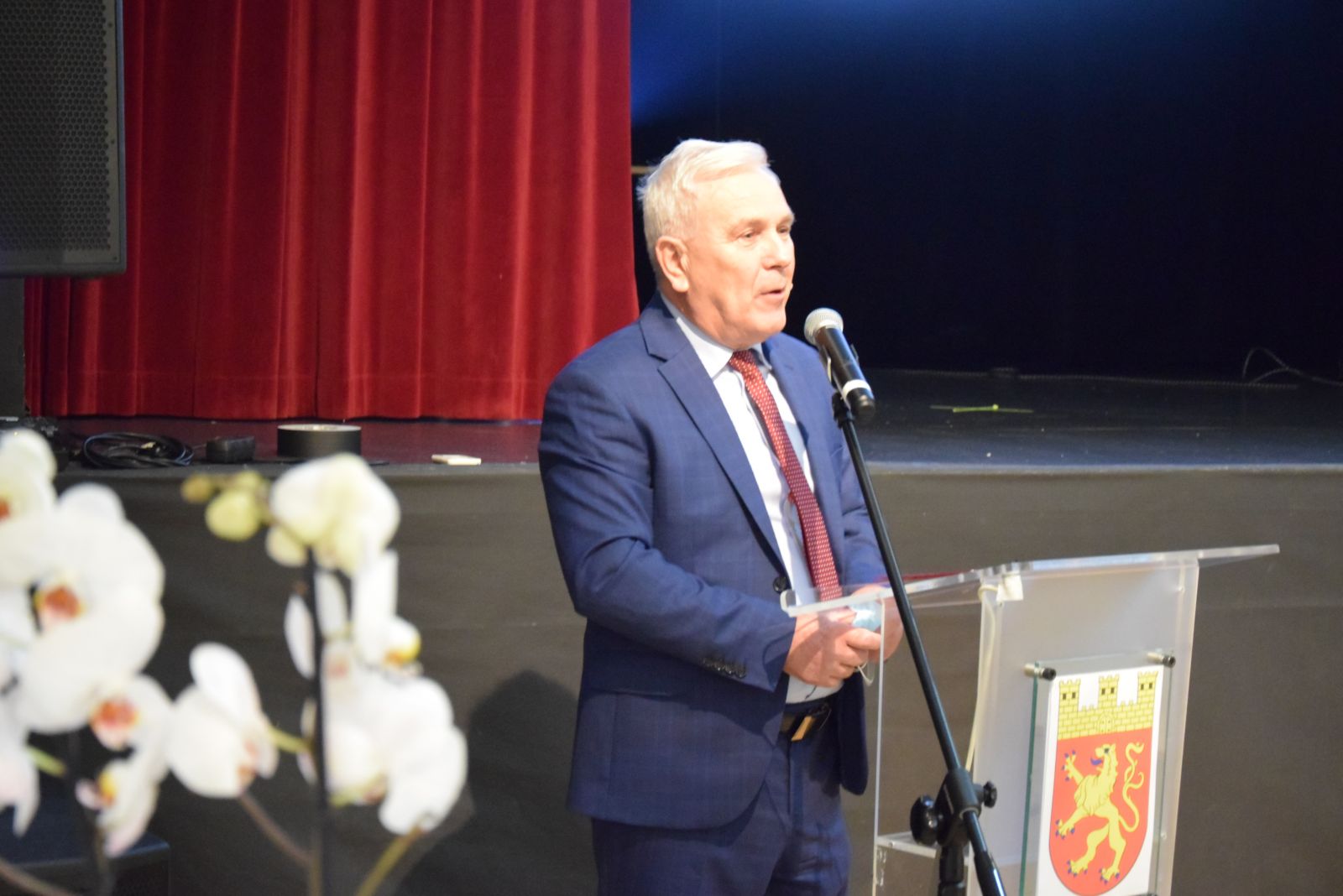 Prezes Józef Augustyniak przemawia