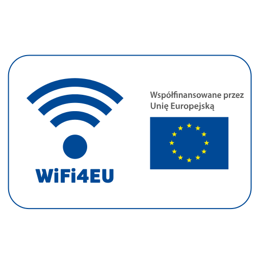 Powiększ grafikę. Flaga Uni, WIFi4EU