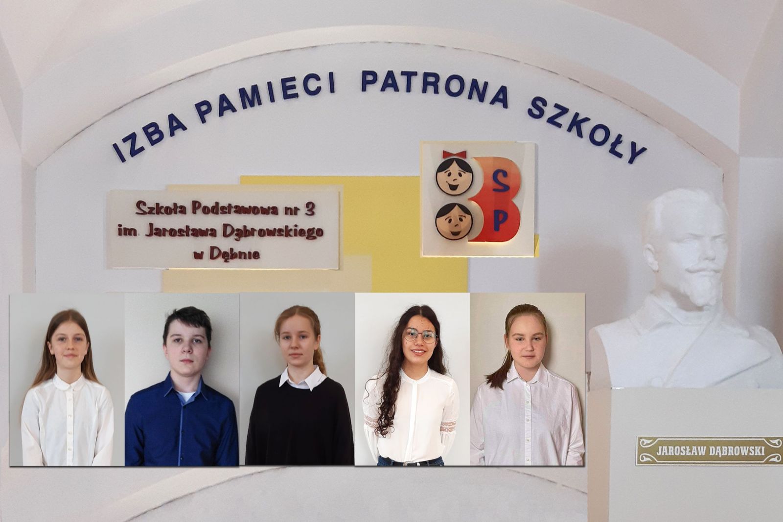 Powiększ zdjęcie. Piątka uczniów - finalistów konkursów przedmiotowych