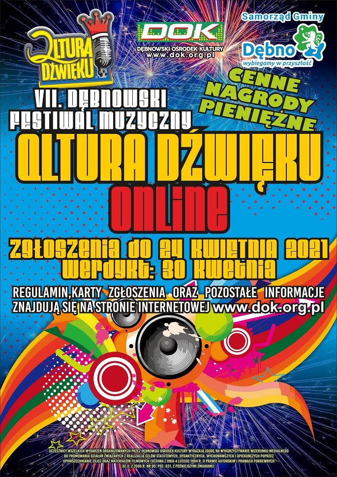 Powiększ plakat o konkursie. Pełna treść w informacji
