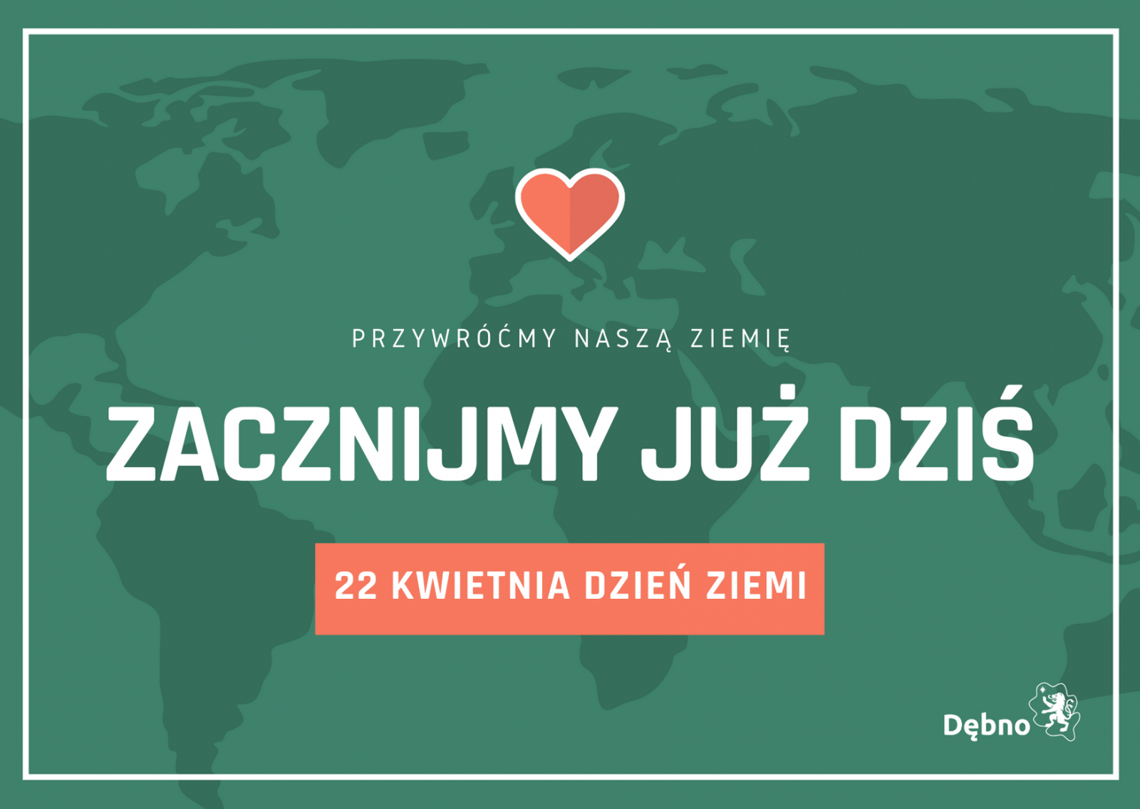 Powiększ grafikę zielona karta 22 kwietnia dzień ziemi