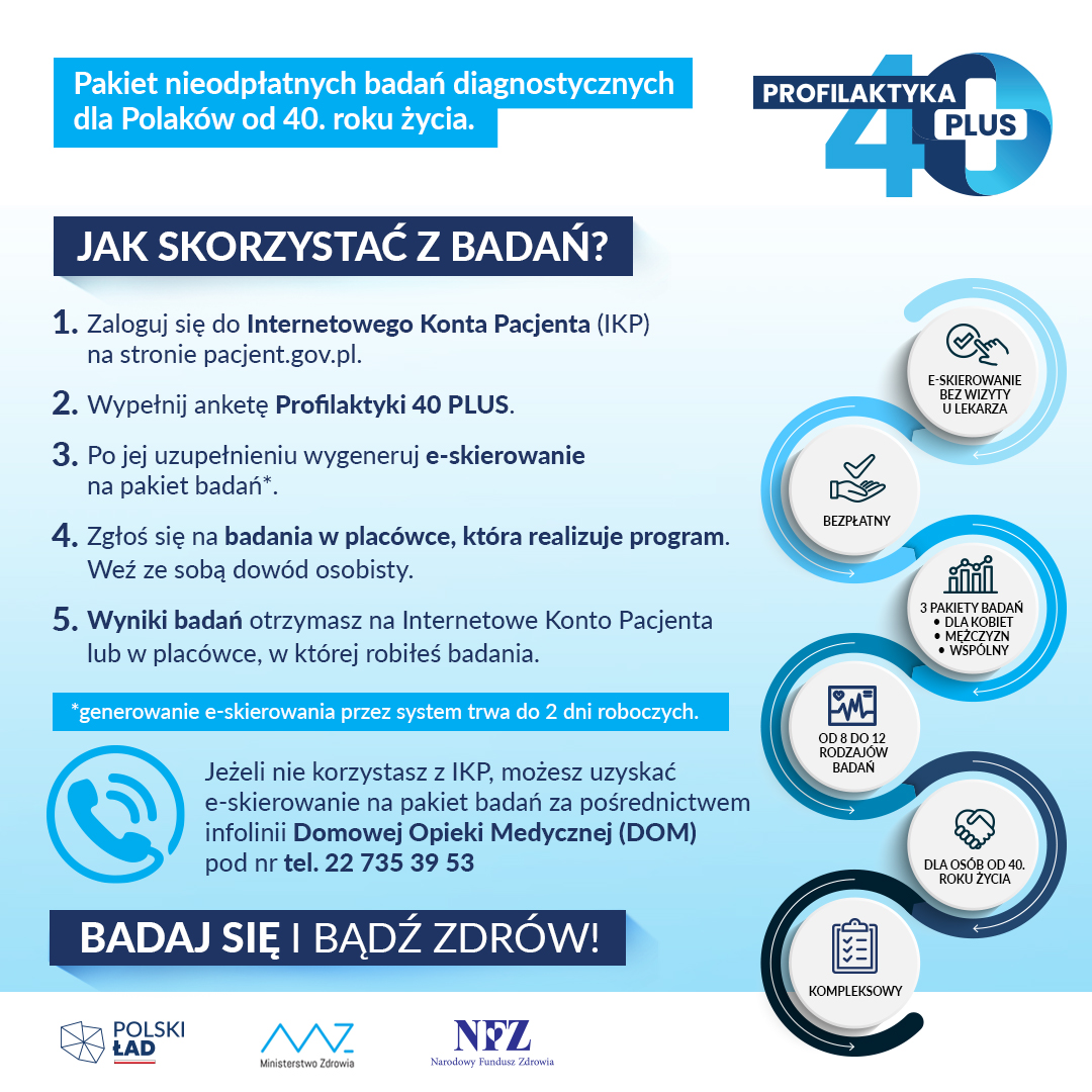 Grafika skorzystać z badań. Pełna treść w informacji