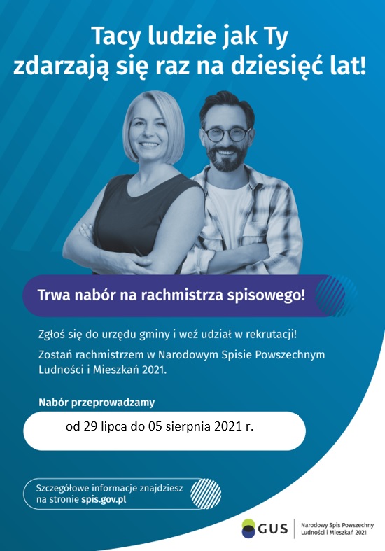 Powiększ plakat nabór na rachmistrza