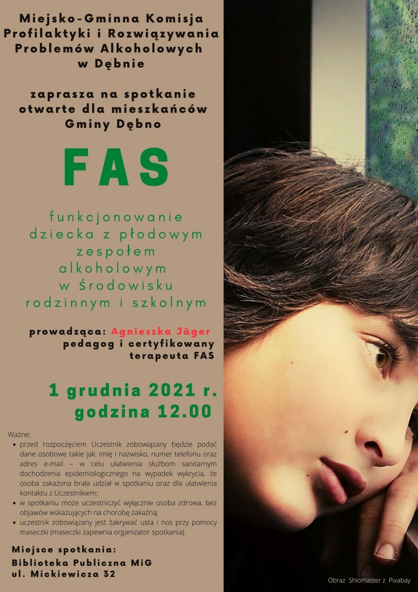 Powiększ palakt promujący wydarzenie