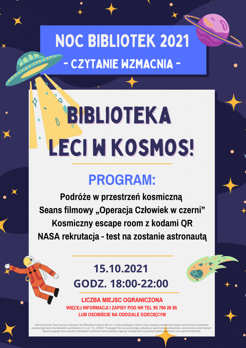 Powiększ plakat promujący wydarzenie. Pełna treść w informacji
