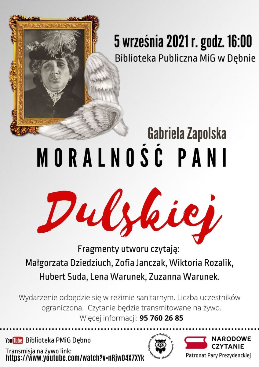 Powiększ plakat promujący wydarzenie.Pełna treść w informacji.  