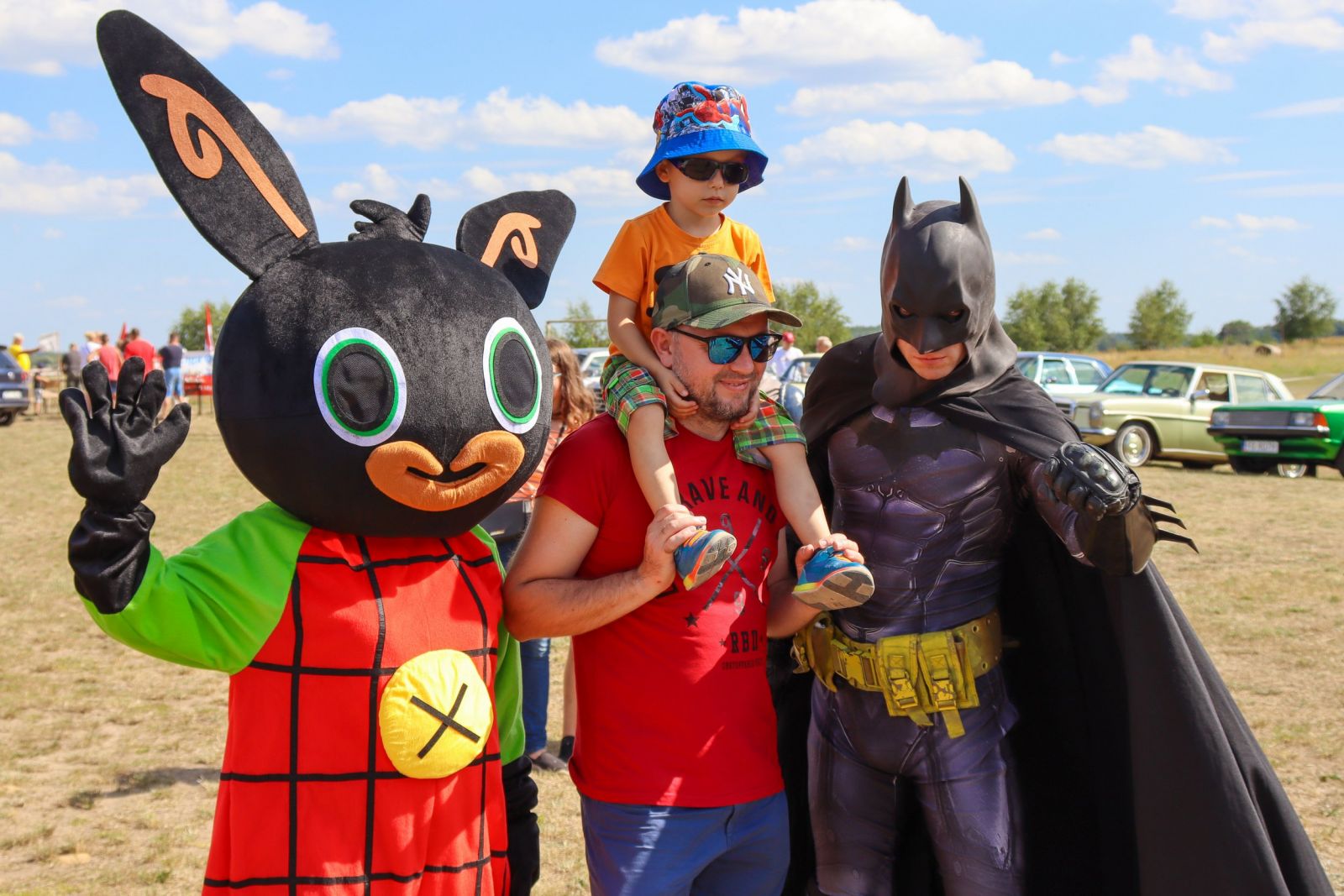 Postacie Bink i Batman