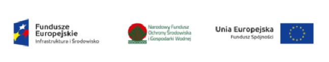 Ciąg logotypów, Fundusze Europejskie, Narodowy Fundusz Ochrony Środowiska, UE