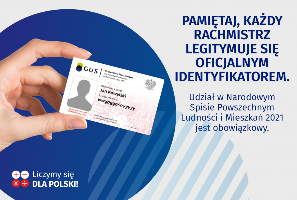 Powiększ grafikę. Identyfikator rachmistrza
