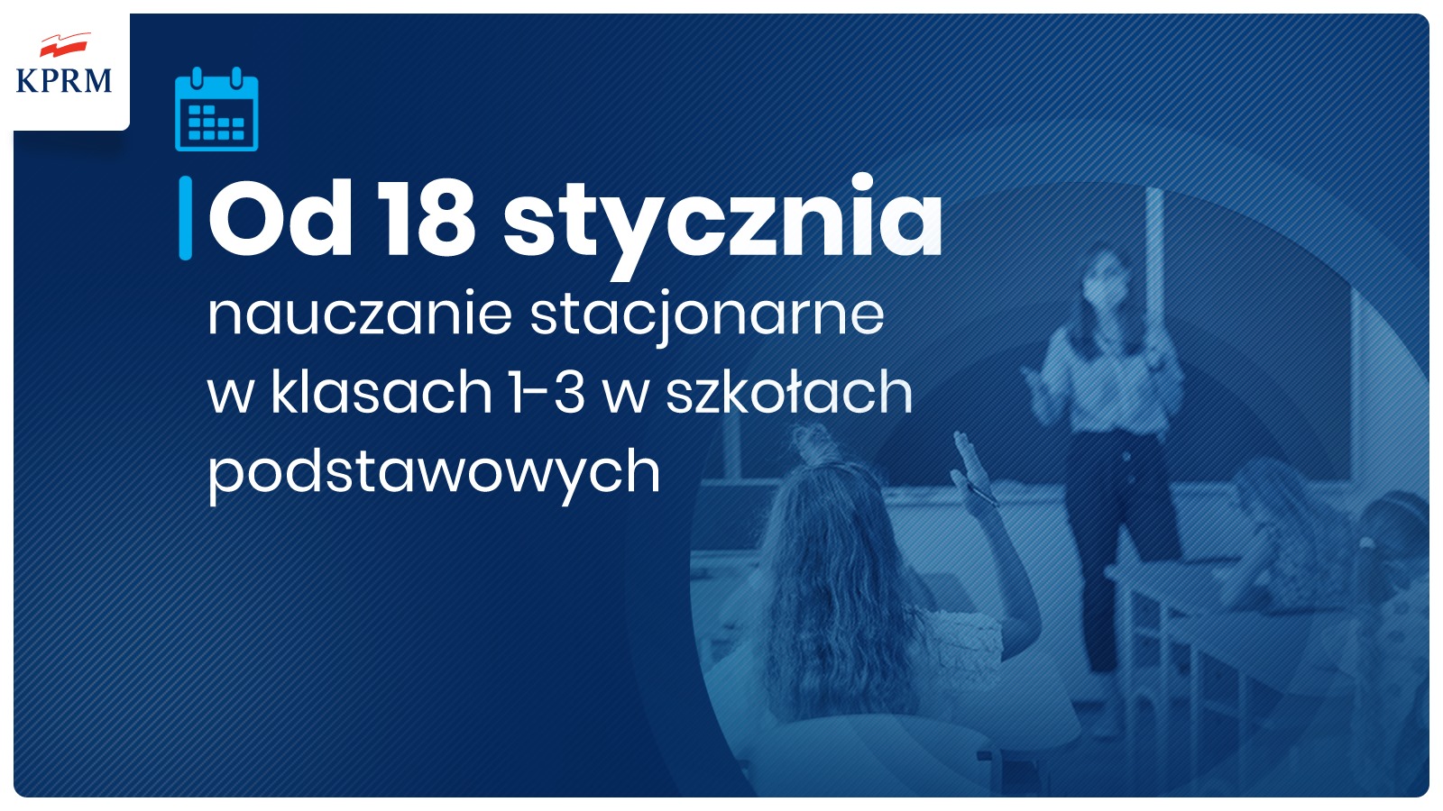 Baner od 18 stycznia wraca nauczanie stacjonarne