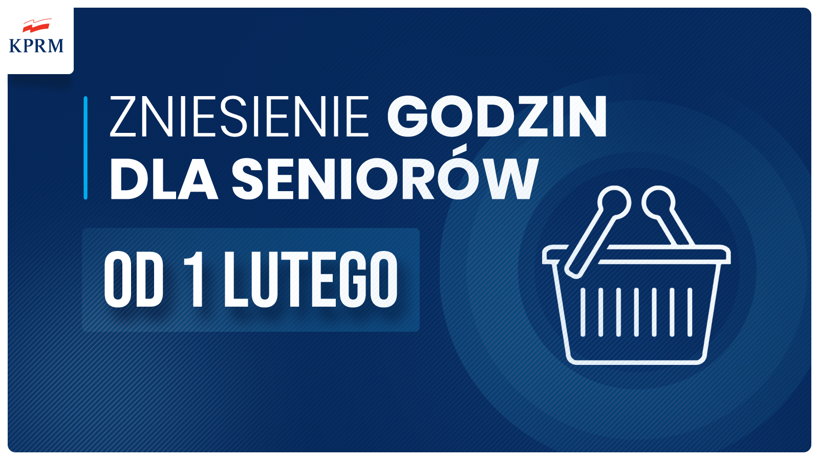 Grafika Zniesienie godzin dla seniora od 1 lutego
