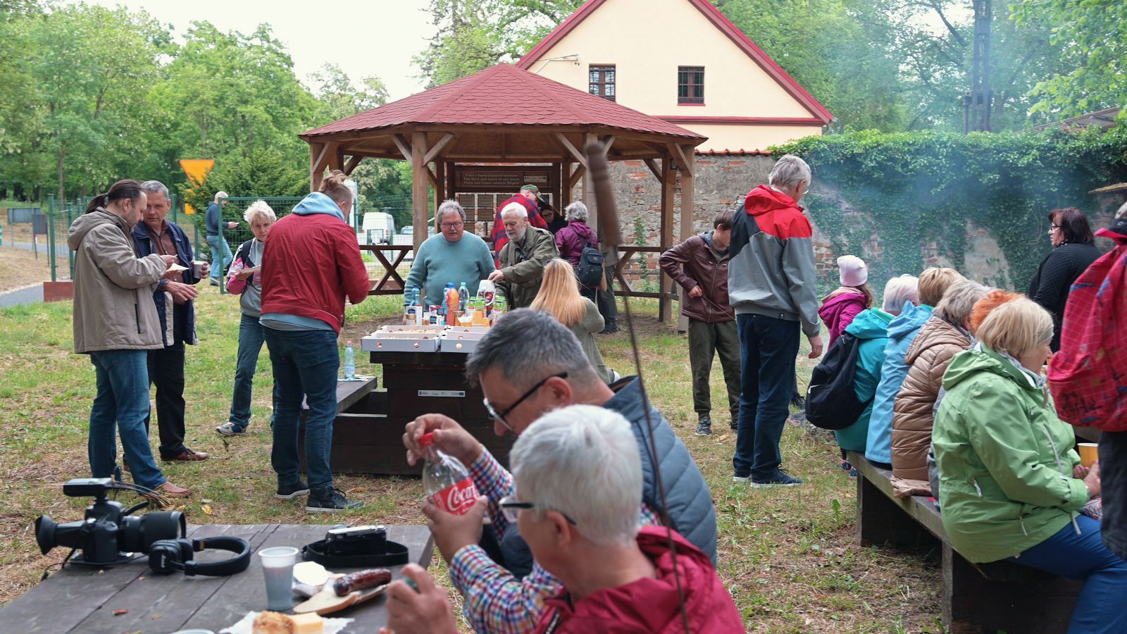 Piknik na zakończenie wycieczki