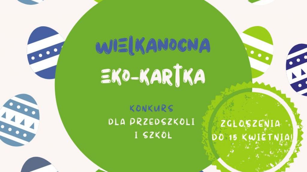 Powiększ grafikę. Wielkanocna Eko-kartka 
