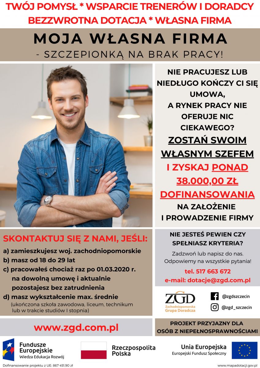 Powiększ plakat informacyjny. Pełna treść w informacji
