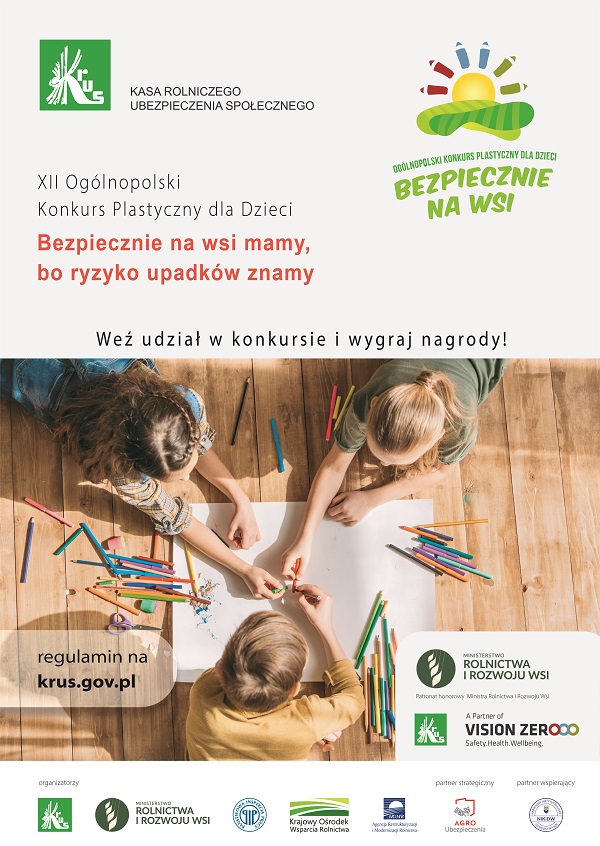 Powiększ plakat promujacy konkurs. Pełna treść w informacji