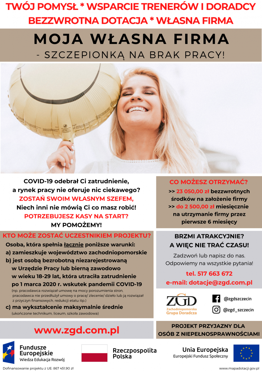 Powiększ plakat promujący projekt. pełna treść w informacji