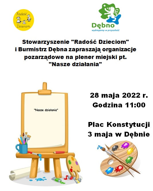 Powiększ plakat, promujacy wydarzenie. 