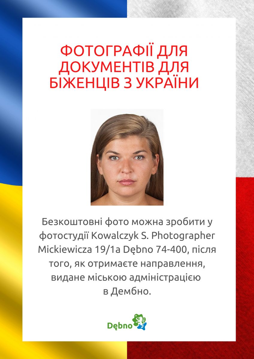 Informacja o darmowych zdjęciach