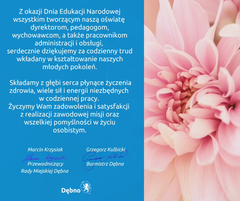 Powiększ grafikę. Życzenia,. Pełna treść w informacji