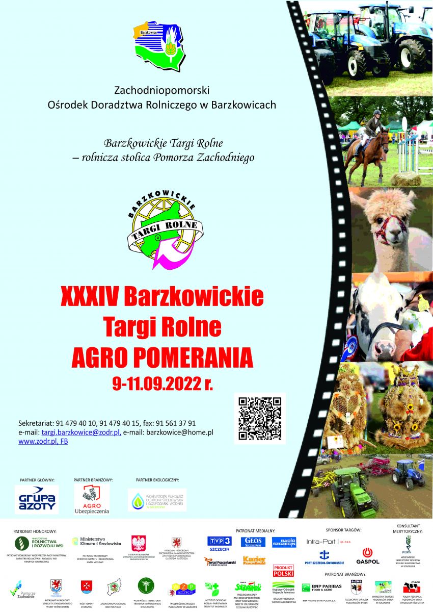 Powiększ plakat prokmujacy targi w Barzkwoicach. 