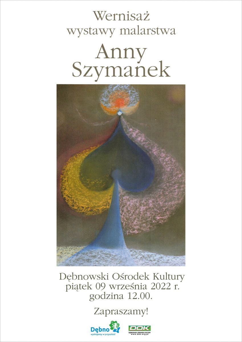 Powiększ plakat wernisaż Anny Szymanek