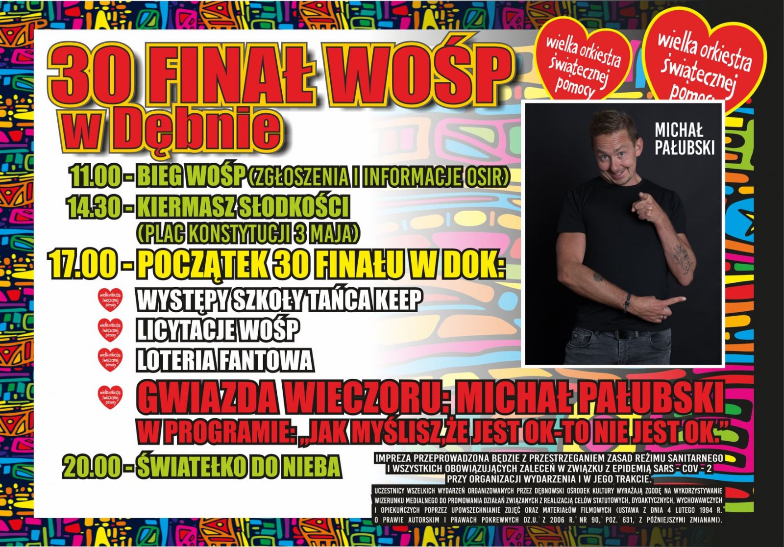 Powiększ plakat promujący wydarzenie. Pełna treść w informacji