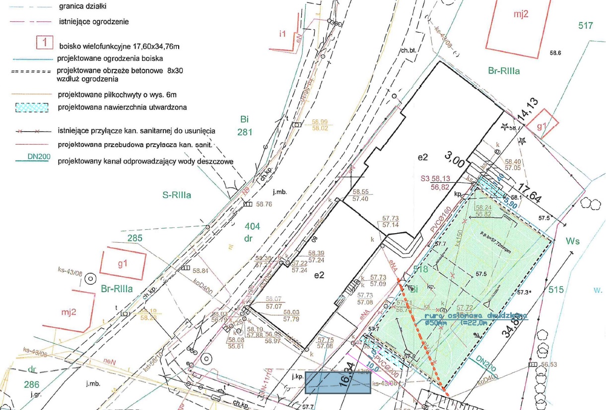 Plan zagospodarowania terenu