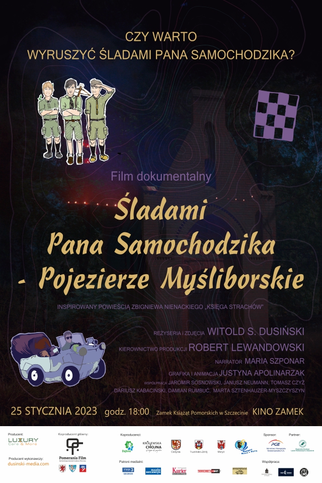 Powiększ plakat. Sladami Pana Samochodzika - Pojezierze Myśliborskie