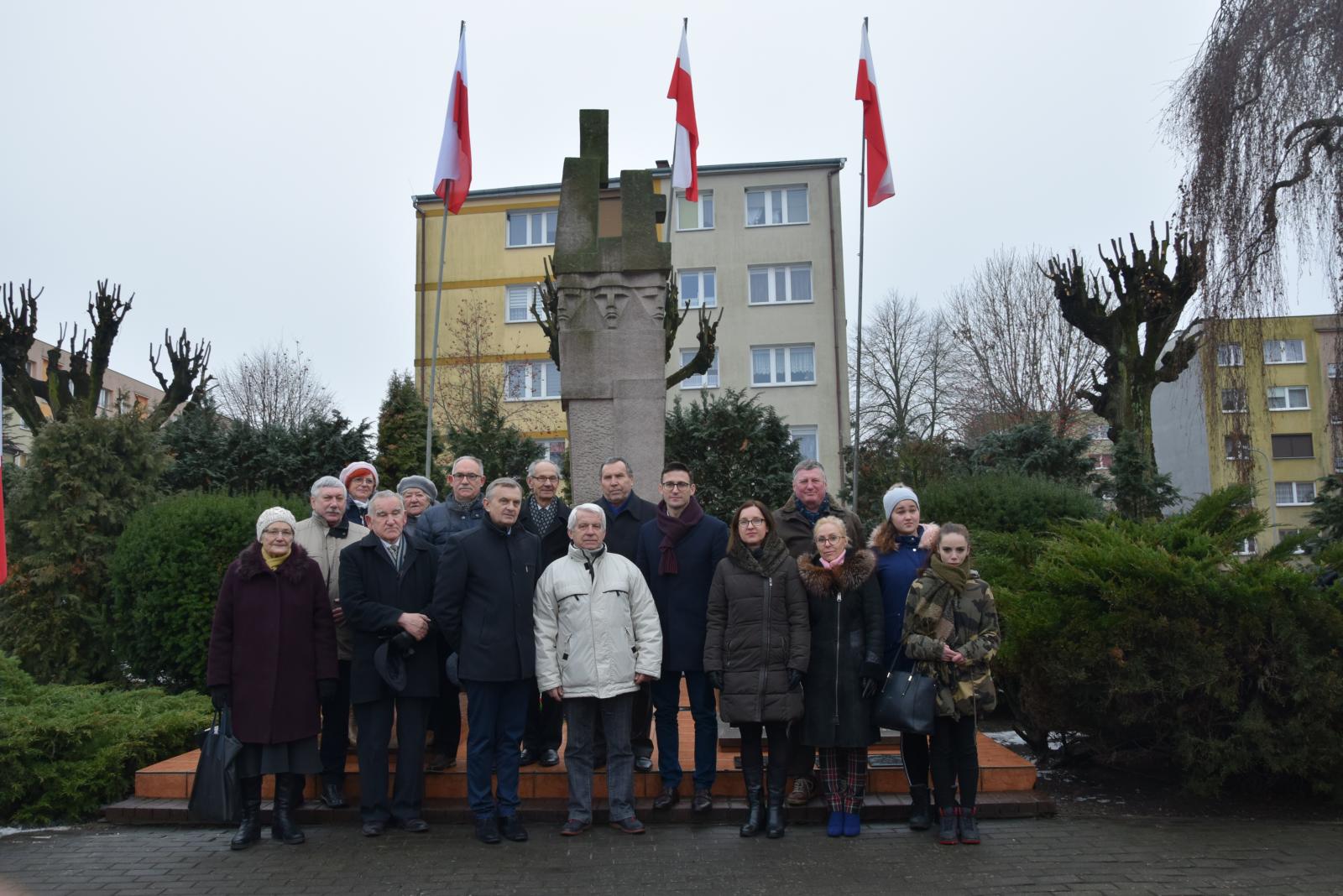 Zdjęcie uczestników uroczystości pod Kurchanem