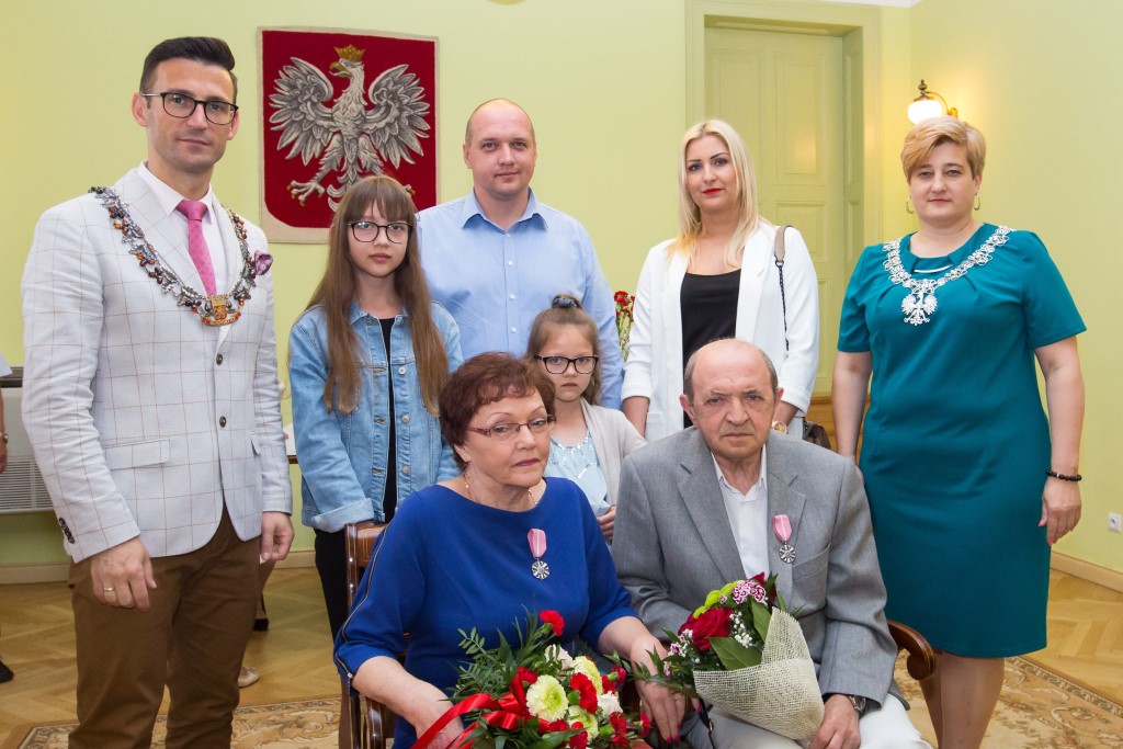 Państwo Urszula i Stanisław Kaźmierczykowie