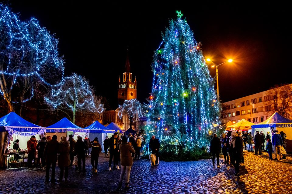 Widok na stoiska