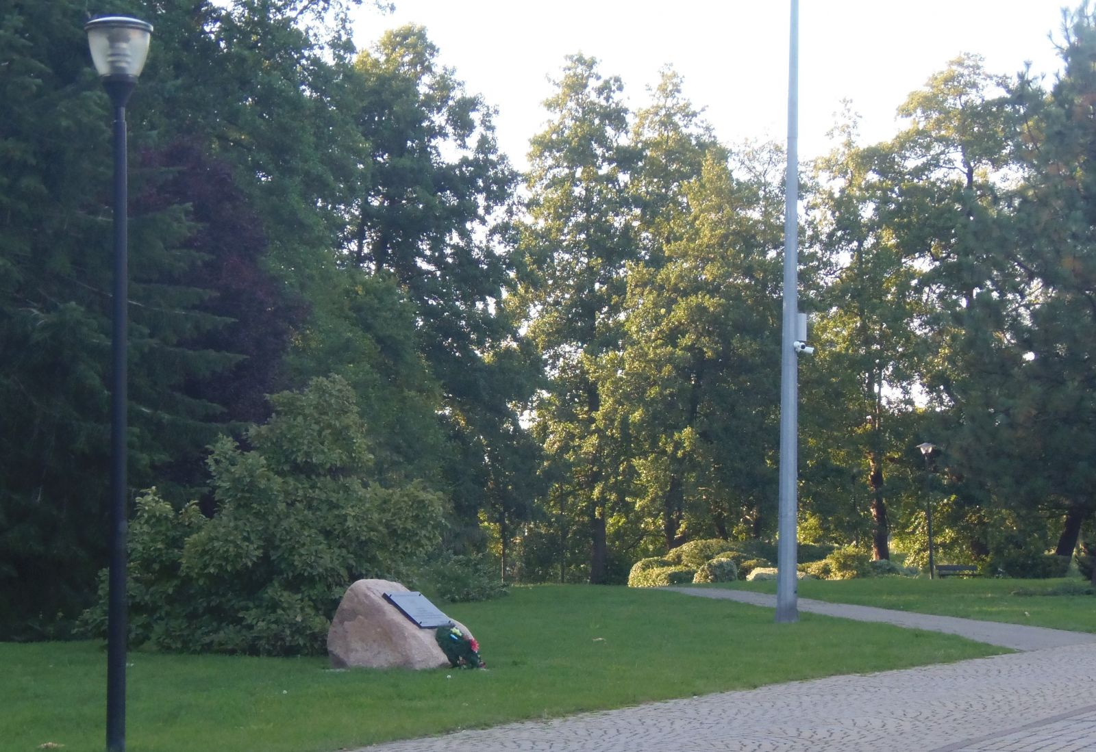 Kamera na Promenadzie Pamięci