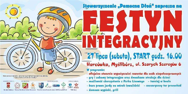 Powiększ baner promujący wydarzenie festyn integracyjny w Myśliborzu