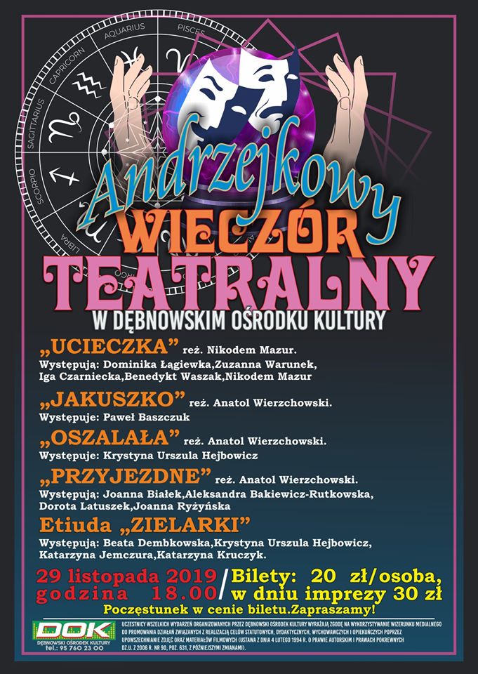Powiększ afisz promujący wydarzenie. pełna treść w informacji