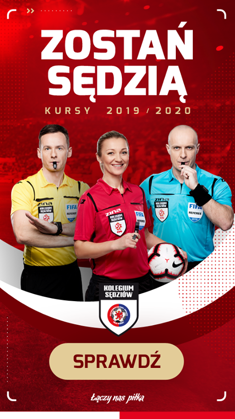 Powiększ plakat promujący akcję Zostań Sędzią 