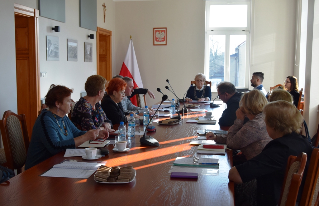 Powiększ zdjęcie. Posiedzenie Dębnowskiej Rady Seniorów